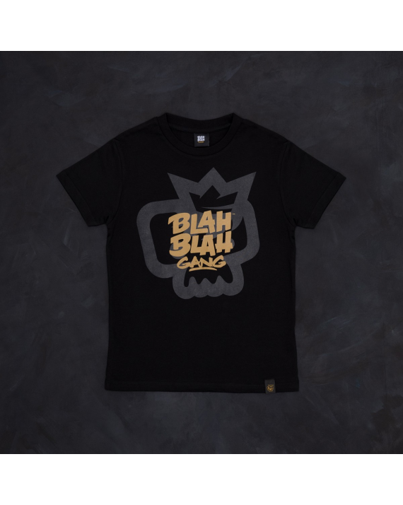 Galaxy Full dialect T-Shirt All Black - Blah Blah Gang