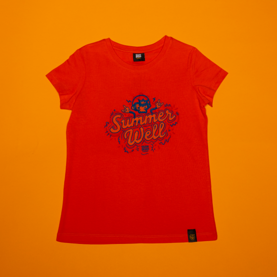 T-shirt Orange Summer