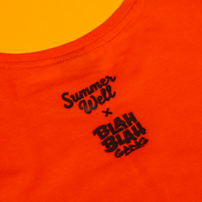T-shirt Orange Summer